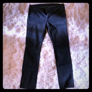 Uniqlo Black Heattech Jeans (heat tech)